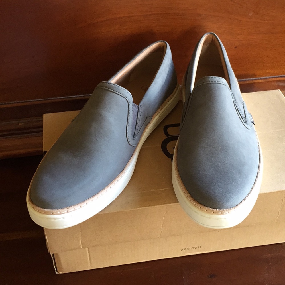 UGG Soleda sneaker- slip ons Charcoal 7.5 box NIB